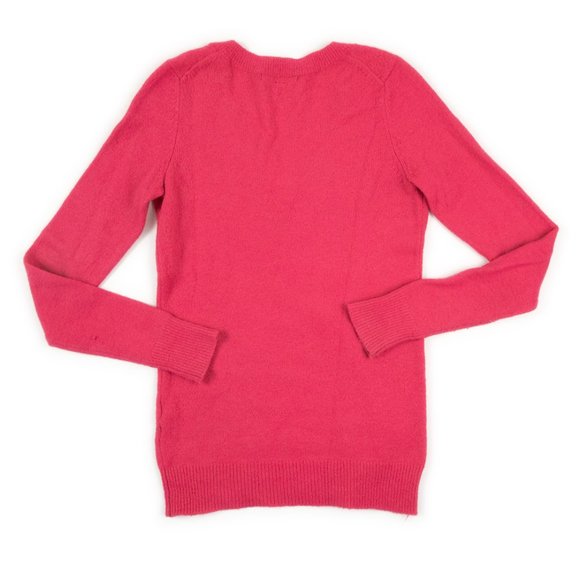 GAP pink v-neck tunic sweater size XS - Picture 3 of 5